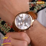ساعت سیتیزن مردانه بند چرمی مدل G2363 - Image 2