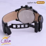 ساعت سیتیزن مردانه بند چرمی مدل G9109 مشکی - Image 3