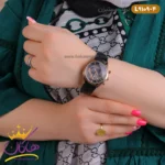 ساعت سیتیزن زنانه بند چرمی مدل L9109 رزگلد - Image 2