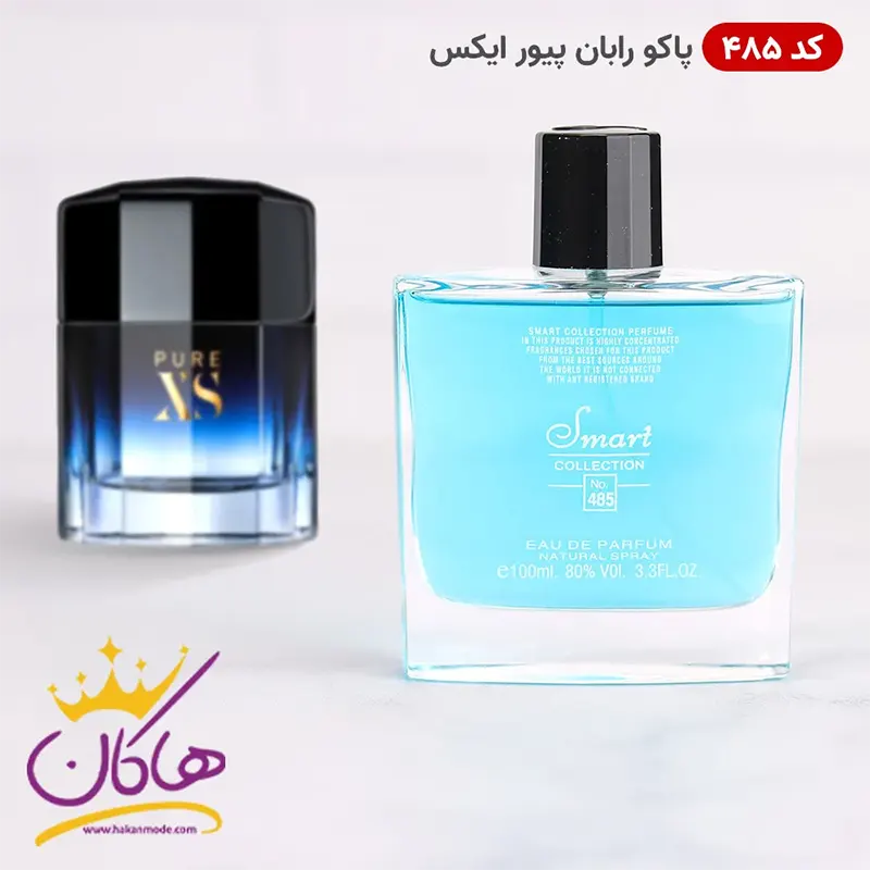 code-485-smart-collection-100ml-2.webp ادکلن اسمارت 485 پیور ایکس اس پاکو رابان 100 میل | Smart Collection Paco Rabanne Pure XS Night - Image 1