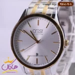 ساعت مچی ست کرست فلزی نقره ای مدل crest 6701/9 زنانه و مردانه - Image 2