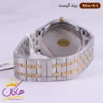 ساعت مچی ست کرست فلزی نقره ای مدل crest 6701/9 زنانه و مردانه - Image 4