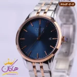 ساعت کرست ست فلزی نقره ای صفحه آبی مدل 6703/2 - Image 6