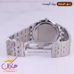 ساعت کرست ست فلزی نقره ای صفحه طوسی مدل 6703/5 - Image 8