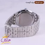 ساعت کرست ست فلزی نقره ای صفحه طوسی مدل 6703/5 - Image 7