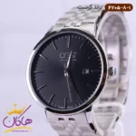 ساعت کرست ست فلزی نقره ای صفحه مشکی مدل 6705/8 - Image 2