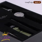 ساعت مچی مردانه کرست استیل مشکی مدل crest 9021/3 - Image 2