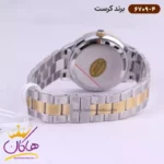 ساعت کرست ست فلزی قاب طلایی صفحه مشکی 6709/4 - Image 8