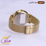 ساعت مچی مردانه داتیس بند حصیری طلایی مدل 8533/1 - Image 4