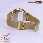 ساعت مچی مردانه داتیس بند حصیری طلایی مدل 8533/1 - Image 3