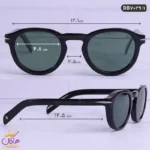 عینک آفتابی دیوید بکهام اورجینال مشکی DB 7029 - Image 2