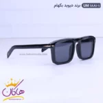 عینک آفتابی دیوید بکام مردانه مشکی um 1881/1 - تصویر 3