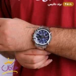 ساعت مردانه دیزل نقره ای صفحه آبی کد 4518 Diesel - Image 2