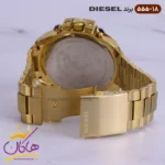 ساعت دیزل شاخدار طلایی | کد 555/18 - Image 3