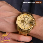 ساعت دیزل شاخدار طلایی | کد 555/18 - Image 2