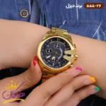 ساعت دیزل زنانه فلزی شاخدار 555/26 - Image 2