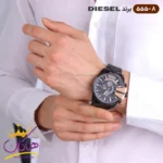 ساعت دیزل شاخدار تمام مشکی | کد 555/8 - Image 4