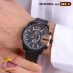 ساعت دیزل شاخدار تمام مشکی | کد 555/8 - Image 2