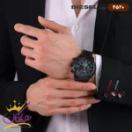 ساعت دیزل گریفد مشکی | کد 4520 - Image 5