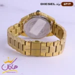 ساعت مچی زنانه دیزل طلایی صفحه اکلیلی | کد 5474 - Image 4