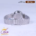 ساعت الگانس زنانه بند استیل نقره ای ER 2115/1 - Image 3