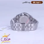 ساعت الگانس زنانه بند استیل نقره ای صفحه سبز ER 2153/1 - Image 3