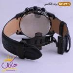 ساعت الگانس مردانه بند چرمی مدل G2034 مشکی - Image 3