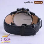ساعت الگانس مردانه بند چرمی مشکی G2034/11 - Image 5