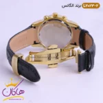 ساعت الگانس زنانه بند چرمی مشکی مدل L2032 - Image 4