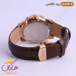 ساعت الگانس زنانه بند چرمی صفحه سفید مدل L2034 - Image 5