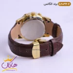 ساعت الگانس زنانه بند چرمی مدل L2034 قهوه ای - Image 5
