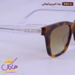 عینک آفتابی امپریو آرمانی زنانه ویفرر قهوه ای 4162/2 - Image 3
