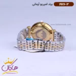 ساعت امپریو آرمانی زنانه استیل نقره ای طلایی AR 1926/3 - Image 2