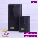 ست چرم کیف کتی و جاکارتی مردانه فراگامو 829 - Image 2