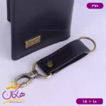 ست کیف کتی و جاکلیدی چرم فراگامو 270 - Image 14