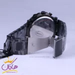 ساعت مچی عقربه ای فروچی مردانه فلزی مشکی FC03255/04 - Image 2