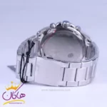 ساعت عقربه ای فروچی مردانه فلزی نقره ای صفحه سفید FC03273/03 - Image 3