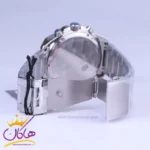ساعت عقربه ای فروچی مردانه فلزی نقره ای صفحه سفید FC03273/03 - Image 2