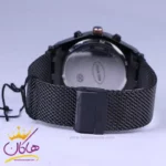 ساعت عقربه ای فروچی مردانه فلزی بند حصیری مشکی FC03290/05 - Image 3