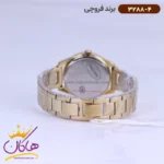 ساعت فروچی زنانه فلزی طلایی 3288/4 - Image 3