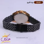 ساعت فیرو فلزی ست مشکی قاب رزگلد 11187 - Image 6