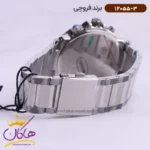 ساعت فروچی مردانه فلزی نقره ای صفحه طوسی 12055/3 - Image 3