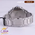 ساعت فروچی مردانه فلزی نقره ای سه موتوره 13831/3 - Image 4