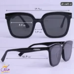 عینک اورجینال جنتل مانستر مشکی مدل LOCELL - Image 2