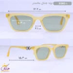عینک آفتابی زنانه جنتل مانستر زرد XOXO/1 - Image 2