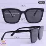 عینک آفتابی اورجینال جنتل مانستر مشکی مدل TEGA/1 - Image 2