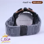 ساعت گرناویک مردانه فلزی مشکی رزگلد کرنوگراف 462006802 - Image 3