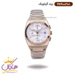 ساعت گرناویک ست فلزی طلایی کرنوگراف 464002102-464002101 - Image 2