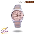 ساعت گرناویک ست فلزی نقره ای رزگلد کرنوگراف 464006102-464006101 - Image 5