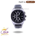 ساعت گرناویک ست فلزی کرنوگراف نقره ای مشکی 464007302-464007301 - Image 2